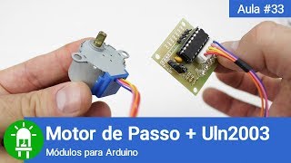 Motor de Passo com Driver Uln2003