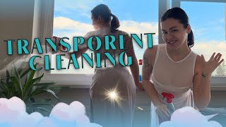 Crystal Clear! Mirror Cleaning with