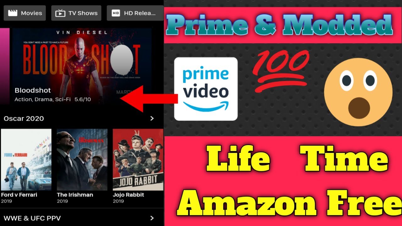 Amazon Prime Mod Apk Download Free L Amazon Prime Life Time Free App ...