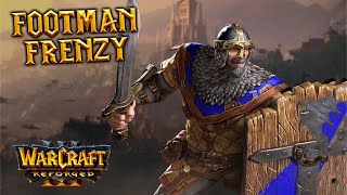 Warcraft 3 REFORGED | Footman Frenzy 5.8 | Crazy Game