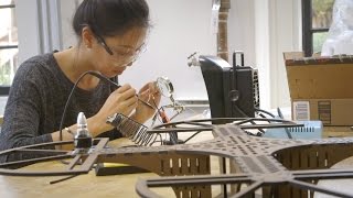 Stanford students design and build smartphone-controlled quadcopters