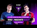 FC PRO OPEN QUALIFICATION | TEKKZ V BANDAR & PAULO NETO V ABOFAWZI | FC PRO OPEN GLOBAL QUALIFIER