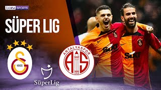 Galatasaray vs Antalyaspor | SÜPER LIG HIGHLIGHTS | 1/21/2023 | beIN SPORTS USA