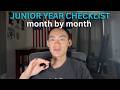 HS Junior Year Prep Checklist for College — Month by Month Guide