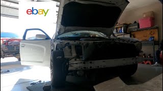 How to rebuild a wrecked Dodge charger with EBay parts