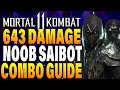 Mortal Kombat 11 Noob Saibot Combos - MK11 Noob Saibot Combo Tutorial - Daryus P