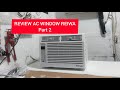 Review AC window REIWA part 2