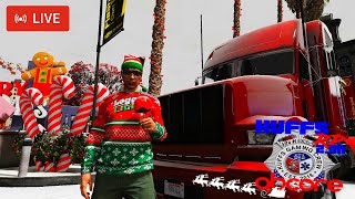 LIVE: GTA V FiveM Roleplay: 🚚Truckin' on Kuffs for Christmas Eve🚚