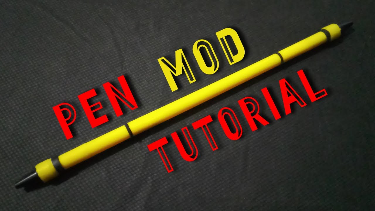 How To Make Easy Pen Mod At Home Pen Modding Tutorial Pen Mods For