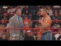 Raw John Cena lures Mr. McMahon into an excellently