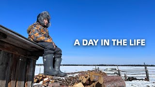A Day in the Life in a Remote Village in Yakutia, Siberia