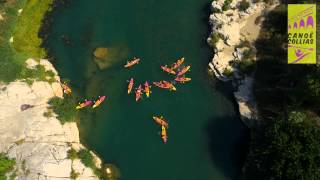 canoe collias Pont du Gard