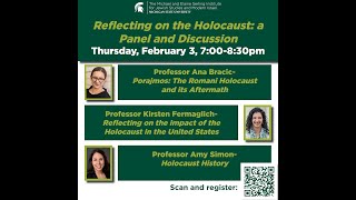 Reflecting on the Holocaust with Prof. Ana Bracic, Prof. Kirsten Fermaglich and Prof. Amy Simon