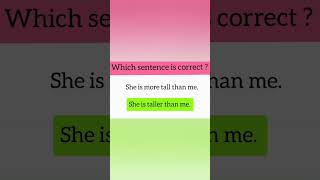 Which sentence is correct?/choose the Correct answer/English grammar test #youtube #grammar