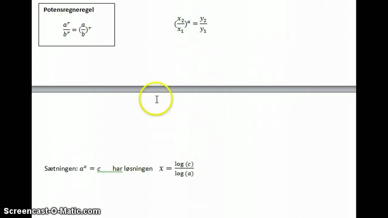 Potensudvikling - Bevis Af A Og B Formel - YouTube