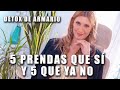 DETOX RÁPIDO DE ARMARIO | 5 PRENDAS QUE CONSERVAR 5 QUE YA NO VAN