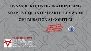 DYNAMIC RECONFIGURATION USING ADAPTIVE QUANTUM PARTICLE SWARM OPTIMISATION ALGORITHM-OPEN SOURCECODE