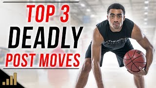 3 UNGUARDABLE Post Moves That Are EASY To Use!! Basketball Post Moves For Centers and Power Forwards