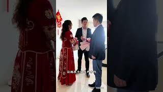 前男友来抢亲 新娘无奈嫁给村长家傻儿子，关键时刻，她心心念念的白马王子赶了过来#情感共鸣#婚姻#爱情#情感正能量#劇情#生活#情感#shorts