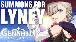 FONTAINE IS HERE! LE SUMMONS FOR LYNEY! (Genshin Impact)