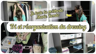 🌸Tri et réorganisation du dressing // Je teste la méthode Marie Kondo🌸