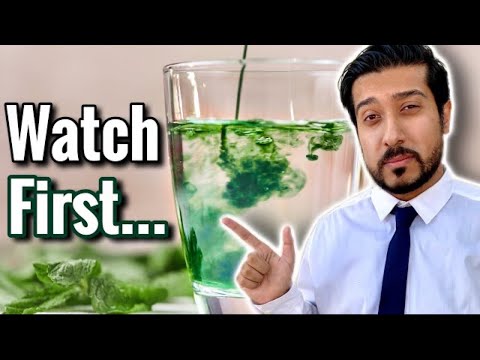Does chlorophyll clean your urine?