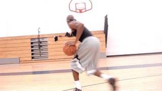 NBA Basketball Dribbling Combo Moves | Behind Back Crossover Drive Layup | Dre Baldwin