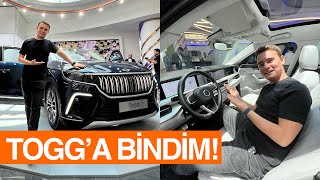 YERLİ OTOMOBİL TOGG'A BİNDİM! İç ve dış tasarıma ilk bakış