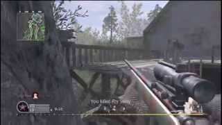 SICK Cod4 Bounce Shot Across Map On Creek!!