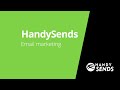 How to send emails from #Handysends #email marketing dashboard using #SendGrid API key