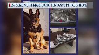 State police seize pounds of meth, marijuana, fentanyl in Bossier Parish traffic stop