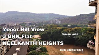 TR-157 | Yeoor Hill View | 3 BHK Flat | Neelkanth Heights | Pokharan Road No. 2 | Thane Realtors