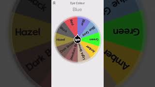 Part 3 #spinthewheel #eye #colour #color
