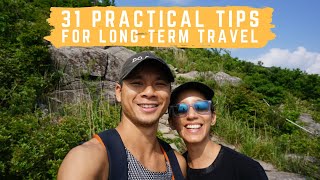 31 PRACTICAL TIPS FOR LONG-TERM TRAVEL | Lora and Tony