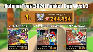 Mario Kart Tour - Autumn Tour (2024) Ranked Cup Week 2 244,454pts