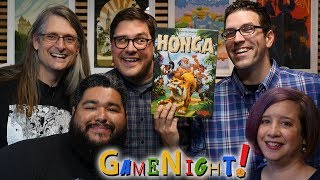 Honga - GameNight! Se7 Ep15 - How to Play and Playthrough