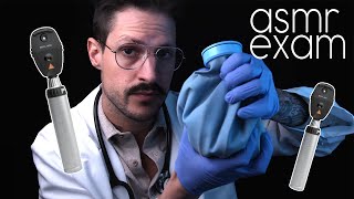 Mind Melting ASMR Inaudible Exam | Soft Spoken | Lights and Medical Doctor Roleplay