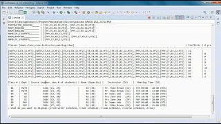 Class Scheduling + Hill Climbing + instructor availability + interactive command line + SQLite +JAVA