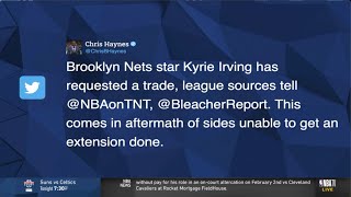 Kyrie Irving Demands Nets Trade | FULL REACTION w/ Chris Haynes