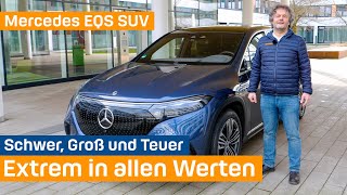 Mercedes EQS SUV im Test -  sehr groß, sehr schwer und sehr teuer, aber auch sehr gut? | EFAHRER