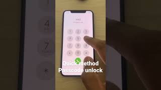 Unlock iPhone passcode #shorts #short
