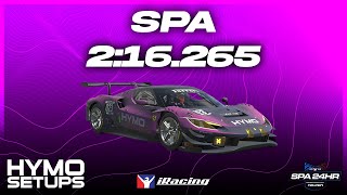 iRacing Hotlap | Ferrari 296 GT3 @ Spa | GTS/Spa24 | 2024 S3 Week 6