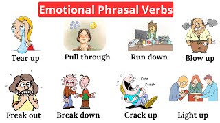 Lesson 184: 🔥 Top  Phrasal Verbs for Feelings \u0026 Emotions 🤩💔 Boost Your English Now!