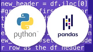 Python Pandas Replacing Header with Top Row