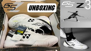 Yonex 65 zm 3 / zm shoes White Tiger colour Kento Momota edition unboxing and review