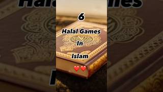 6 Halal games in Islam #religion #islamicvideo #best #islamic #knowledge #games #info