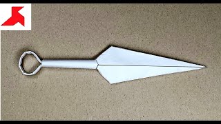 DIY - How to make KUNAI from A4 paper