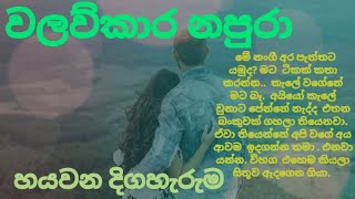 වලව්කාර නපුරා | 06 වන දිගහැරුම | ඉදගන්න තමා . එනවා යන්න. විහග එහෙම කියලා සිතූව ඇදගෙන ගියා.