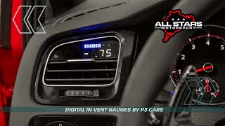 P3 Cars Digital Gauges