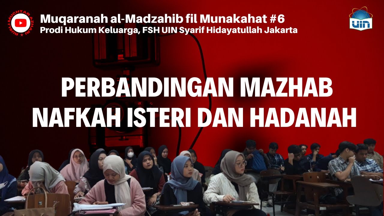 PERBANDINGAN MAZHAB DALAM PERNIKAHAN: NAFKAH ISTERI DAN HADANAH #6 ...